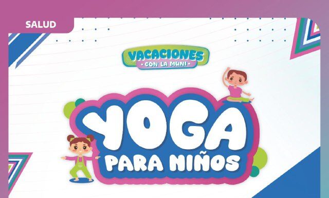 Vacaciones con la Muni: Yoga para niños