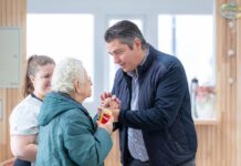 El Intendente Martín Perez compartió una jornada con Adultos Mayores