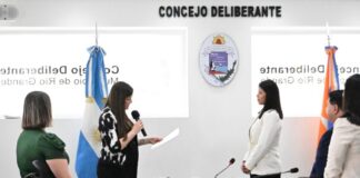 Juraron la Secretaria Legislativa y el Secretario Administrativo del Concejo Deliberante