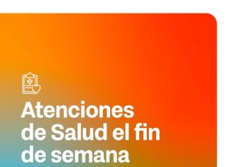 Cronograma de atención en los CAPS el Fin de Semana
