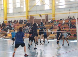 Exitosa primera jornada de captación de talentos de vóley