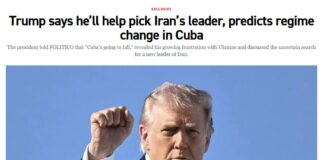 Trump vaticina que “CUBA VA A CAER”