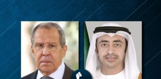 LAVROV Y SU PAR DE EAU abogan por medidas inmediatas para reducir la escalada en Medio Oriente