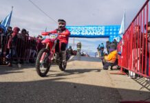 El Municipio acompañó la rampa simbólica de la Vuelta a la Tierra del Fuego