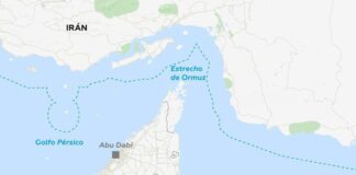 Condiciones de Irán para el tránsito por el estrecho de Ormuz