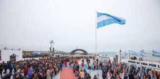 Río Grande vivió el acto central por el Día del Veterano y de los Caídos en la Guerra de Malvinas