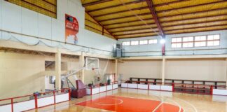 La obra de refacción del Gimnasio Ana Giró entra en su etapa final