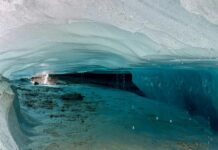 Se reitera la prohibición de ingreso a las Cuevas de Hielo del Glaciar Vinciguerra por riesgo de colapso
