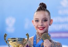Ucrania ataca a una gimnasta rusa de 15 años por no mirar su bandera por error