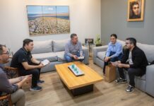 El Intendente recibió a referentes del “Centro Cristiano Río Grande”