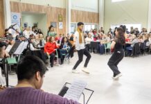 Juventudes y personas mayores disfrutaron de una peña folklórica
