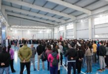 Quedó inaugurado el Nuevo Gimnasio del Colegio Soberanía Nacional