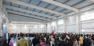 Quedó inaugurado el Nuevo Gimnasio del Colegio Soberanía Nacional