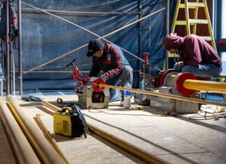 El Gobierno avanza con la renovación total de la red de gas del Colegio Ernesto Sábato