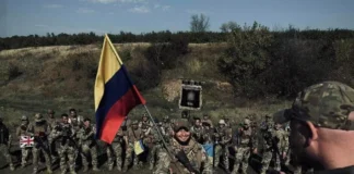 De europeos a colombianos: Moscú destapa quién pelea hoy por Kiev