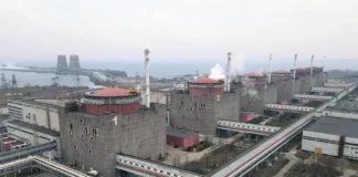 Los daños en la central nuclear de Zaporozhie coinciden con los efectos del impacto de un dron