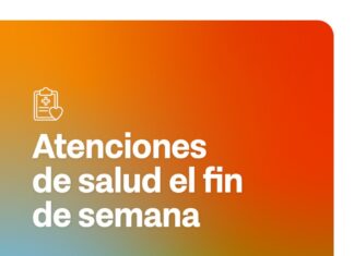 Cronograma de atención de los CAPS durante el fin de semana