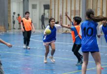 El Mini Handball vivió una gran jornada de integración en el Polideportivo