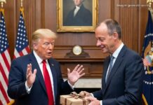 Merz aprovecha una reunión y hace un REGALO INESPERADO a Trump