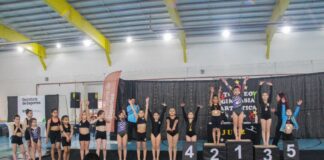 Más de 100 gimnastas participaron del segundo torneo provincial de Gimnasia Artística