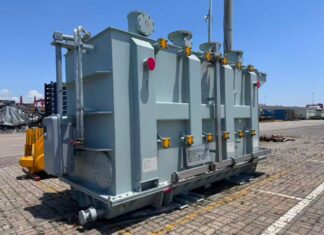 Turbina y componentes de la nueva Usina para Ushuaia