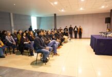 Vecinos de Chacra VIII celebraron el inicio de una obra clave