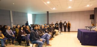 Vecinos de Chacra VIII celebraron el inicio de una obra clave