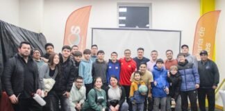 Tolhuin fue sede de una capacitación de futsal