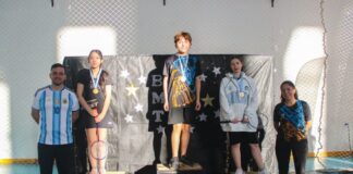 Tolhuin cerró el primer semestre deportivo con una jornada de competencias en la Casa del Deporte