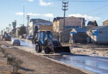 Refuerzan la limpieza de hielo en Río Grande