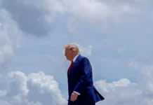 Trump cambió de avión por una alerta de seguridad