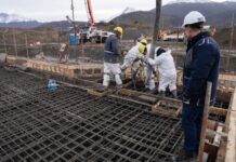 La nueva usina de Ushuaia avanza con trabajos simultáneos y se prepara para una nueva etapa