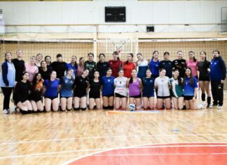 Continúa la preparación de la preselección de vóley