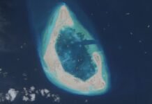 China construye una isla artificial en el Mar de China Meridional