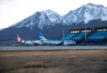 Ushuaia registró un récord de pasajeros en julio