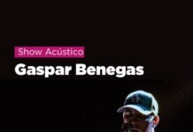 Gaspar Benegas se presenta en Ushuaia