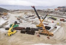 Avanza la descarga para la nueva usina de Ushuaia