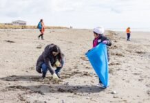 Invitan a una jornada de plogging en la costa