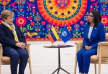 Delcy Rodríguez se reúne con el FMI y acuerdan abrir una oficina en Caracas