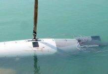 Irán muestra el dron submarino de EE.UU. capturado