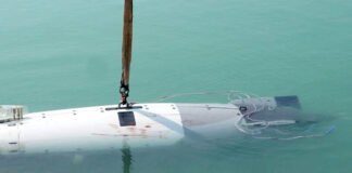 Irán muestra el dron submarino de EE.UU. capturado