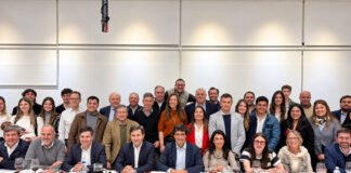 Gastón Roma respaldó la candidatura de Hernán Lacunza