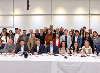 Gastón Roma respaldó la candidatura de Hernán Lacunza