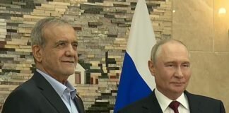 Putin envió un saludo al líder iraní
