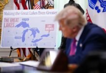 Trump pide a Apple cambiar el nombre de un lago