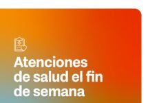 Cronograma de atención en los CAPS para este sábado