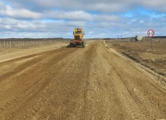 Vialidad trabaja en la Ruta 7 y pide cuidar los caminos