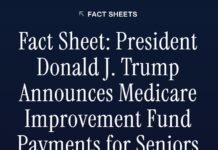 Trump anuncia cheques para jubilados de Medicare