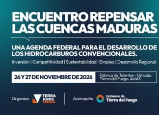 Ushuaia reunirá al sector energético para debatir el futuro de las cuencas maduras