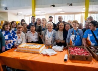 Personas mayores participaron de un encuentro provincial